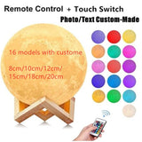 3D Print Customized Moon Lamp