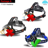 LED Headlight headlamp Body Motion Sensor Head Camping Torch Light Lamp With USB Super Bright Hard Hat Head Lamp best for camping hunting home use search & rescue tactical