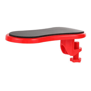 Computer table attachable armrest